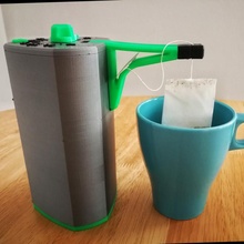 concha chá fermentação robô jardim 3d print model - Mito3D