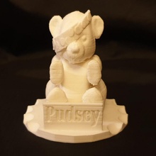 pudsey bear toys & games tinkercad 3d print model - Mito3D