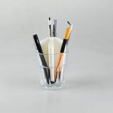 pen holder - evo collection upcycling glass office penholder evocollection 3d print model - Mito3D
