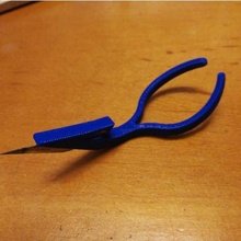 ponta dedo x acto lâmina suporte jardim faca xacto 3d print model - Mito3D
