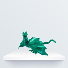 braq articulado dragón juegos juguetes fantasía actionfigure bq diwo 3d print model - Mito3D
