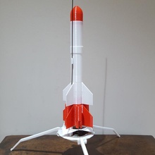 modular Rakete estes Motoren Bildung Modell 3d print model - Mito3D