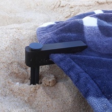 peçete klips plaj sivri uç rüzgar kum kelepçe samur 3d print model - Mito3D