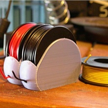 bureau porte bobine pimoroni noyau solide bobines construire 3d imprimante 3d print model - Mito3D
