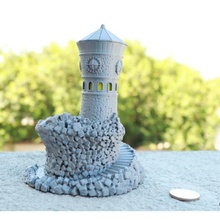 light forbidden watchtower & garden decoration lamp tower 3d print model - Mito3D