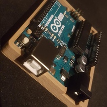 basit arduino uno durum kılıf gadget'lar elektronik arduinocase 3d print model - Mito3D