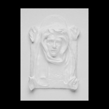 saint xenia scan bust portrait relief st petersburg 3d print model - Mito3D