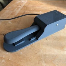 piyano sürdürmek pedal Eğitim elektronik 3d print model - Mito3D