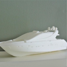 Yacht Spielzeuge Spiele Boot Kunst Schiff Luxus 3d print model - Mito3D