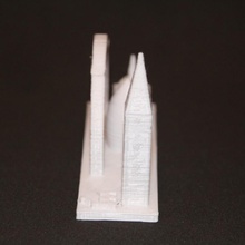 london skyline test yazdırın 3d print model - Mito3D