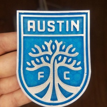 Austin fc logotipo verde futebol árvore mls 3d print model - Mito3D