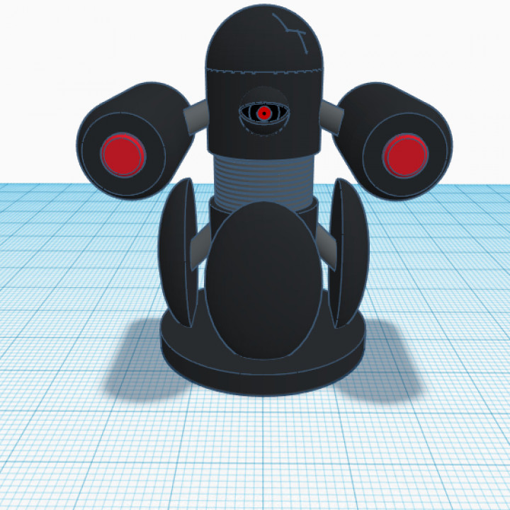 beschädigt Roboter Basteln colorwithxyz 3D print model - Mito3D