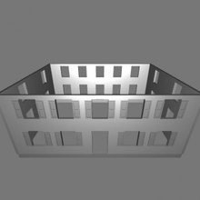 walls - siding shutters 3d print model - Mito3D