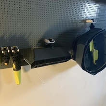 biltema pegboard wall mount karcher ava equipment 3d print model - Mito3D