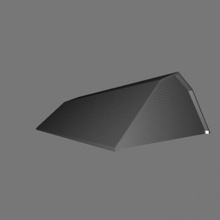 gambrel roof 3d print model - Mito3D