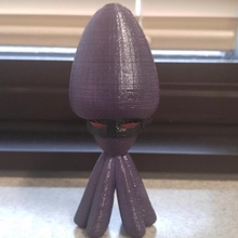 lord squiducus purple squid quinsee bitey squipsy grimul 3d print model - Mito3D