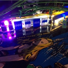 batman flipper laissez tomber cible arcade 3d print model - Mito3D