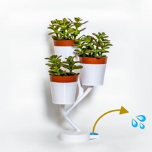 Biogefährdung Blume Hafen Kunst Topf Pflanzer minimal 3d print model - Mito3D