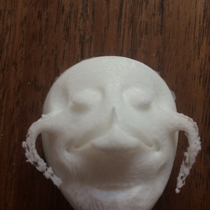 alieno viso sci fi scienza finzione 3D print model - Mito3D