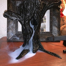 místico árvore incenso suporte refluxo gravitysketch 3d print model - Mito3D