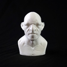 troll busto scolpire giardino 3d print model - Mito3D