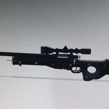 l96 atirador elite sinpe 3d print model - Mito3D