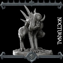 nocturnal tabletop 3d print model - Mito3D