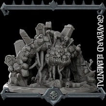 deluxe graveyard elemental tabletop 3d print model - Mito3D
