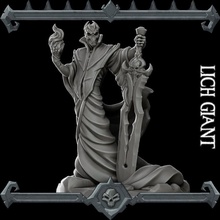 deluxe lich giant tabletop 3d print model - Mito3D