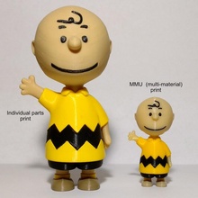charlie brown - mmu toys & games cartoon boy comic peanuts 3d print model - Mito3D