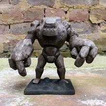 golem lv1 clash klanlar sanat hayranı gösterildiğinde video oyunu mağaza coc clashofclans 3d print model - Mito3D