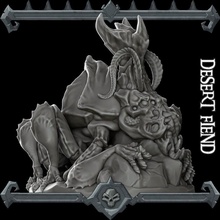 deserto demone tavolo 3d print model - Mito3D