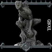 ghoul tabletop 3d print model - Mito3D