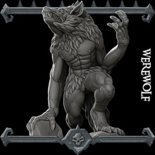 werewolf store 3d print model - Mito3D