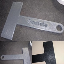 espátula 3d impressão impressora Ferramentas raspador equipamento Folha saia remoção remover borda 3d print model - Mito3D