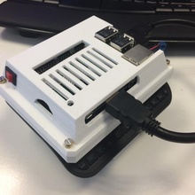 portable rpi pc gadgets & electronics raspberrypi terminal console 3d print model - Mito3D