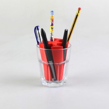 pencil holder - evo collection & garden glass office stationary productdesign supportfree penholder evocollection encil pencilholde 3d print model - Mito3D