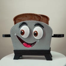 cesur tost makinası film nostaljik Bravelittletoaster 3d print model - Mito3D