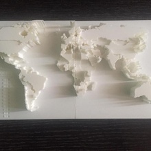 map based good countries 2017 ranking infograph country 3d print model - Mito3D