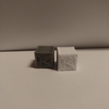 pla campione cubo 3d print model - Mito3D