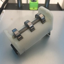 tress sapphire bearing spool holder filament 3d print model - Mito3D