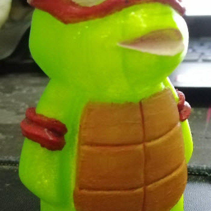 tmnt fella fillafella 3D print model - Mito3D