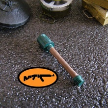 modelo 24 granadas mão aço m24 Grenade ww2 h amp g 3d print model - Mito3D
