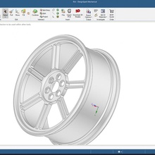 wheel paperweight rim 3d print model - Mito3D