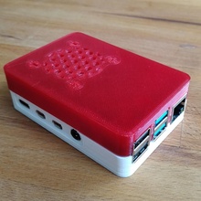 raspberry pi 4 case fan 40mm enclosure 30x30 30mm 40x40 3d print model - Mito3D
