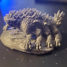 Basalisk Miniaturen Basilisk Kreaturen Dungeons Drachen 3d print model - Mito3D