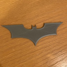 baterang batman superhero dc comics movies vigilante 3d print model - Mito3D