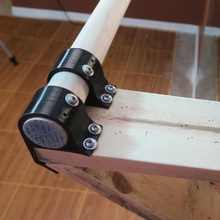 bracket connector handrail 3d print model - Mito3D