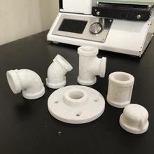 1 2 polegada acoplamentos jardim industrial tubo decoração 3d print model - Mito3D