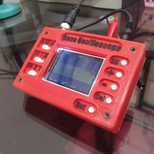tiny oscilloscope case gadgets & electronics 3dprinting osclilloscope 3d print model - Mito3D